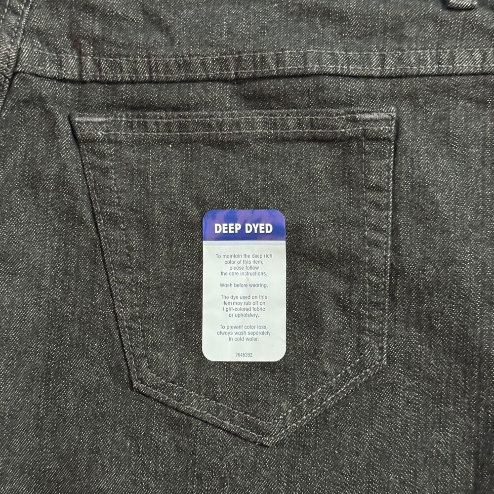 Lee Riders Instantly Slims You Jeans Relaxed Fit Onyx Stretch - Size: 20W M - Picture 8 of 12